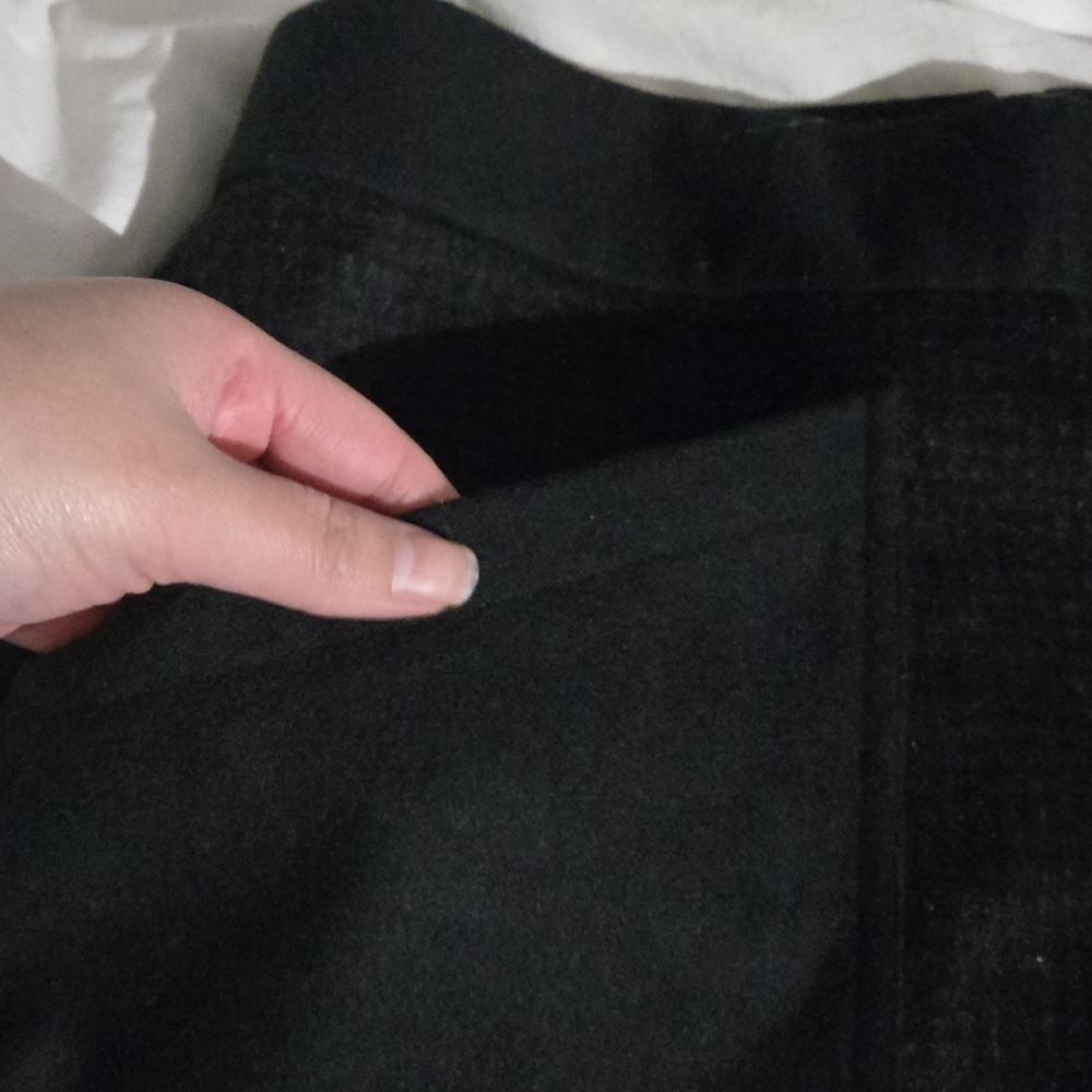 J.Crew Classic Black Women's Skirt With Pockets Size 4 - Picture 3 of 8